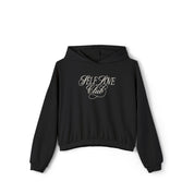 Self Love Club Cropped Cinched Hoodie