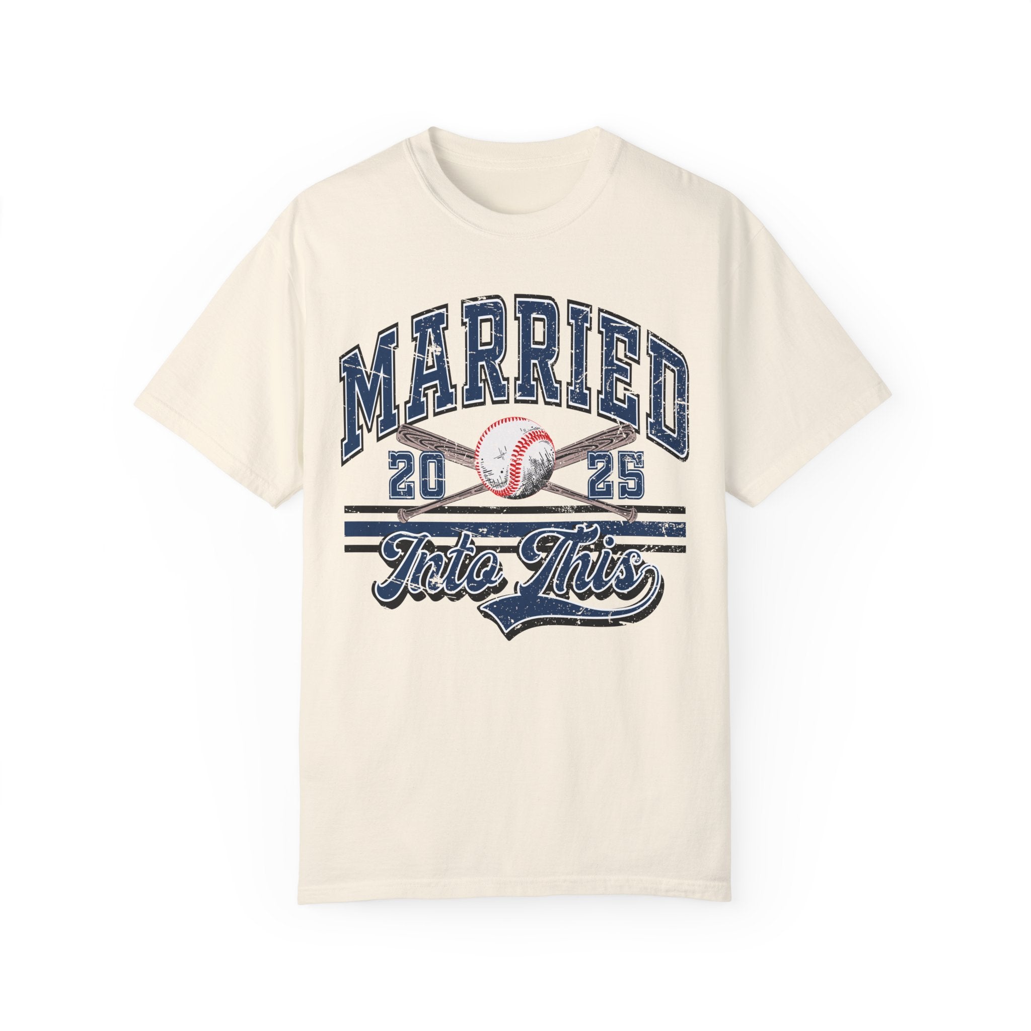 Personalized Retro Comfort Colors Baseball Tee