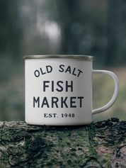 Daily Catch Retro Enamel Mug