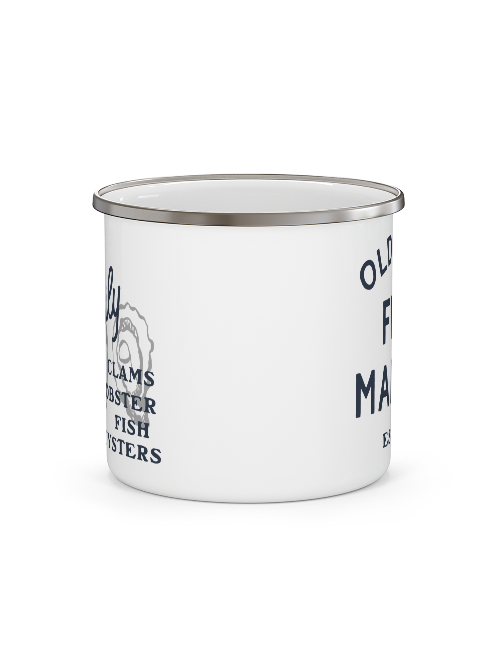 Daily Catch Retro Enamel Mug