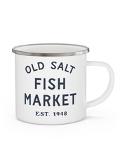 Daily Catch Retro Enamel Mug