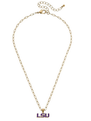 LSU Tigers Pendant Necklace