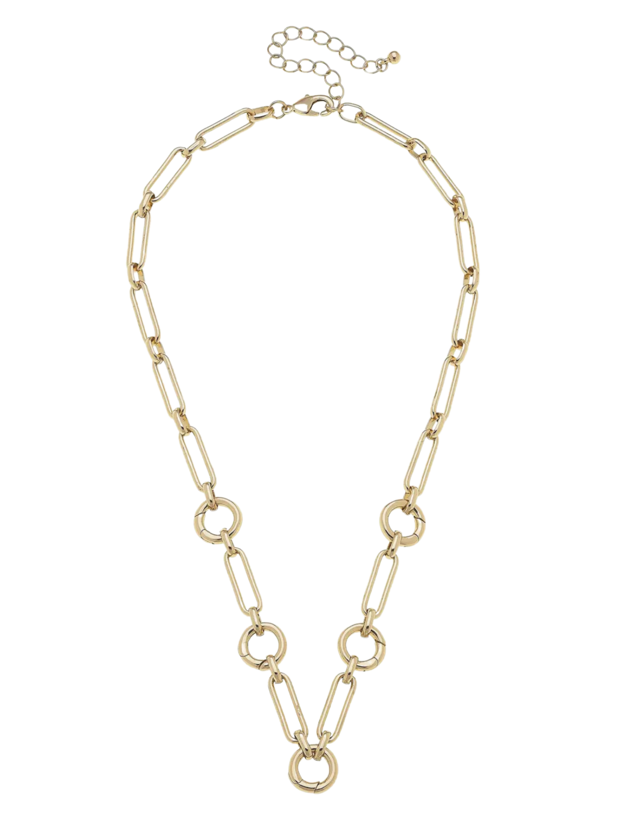 Multi-Charm Link Chain Necklace Base – Daisy Lane