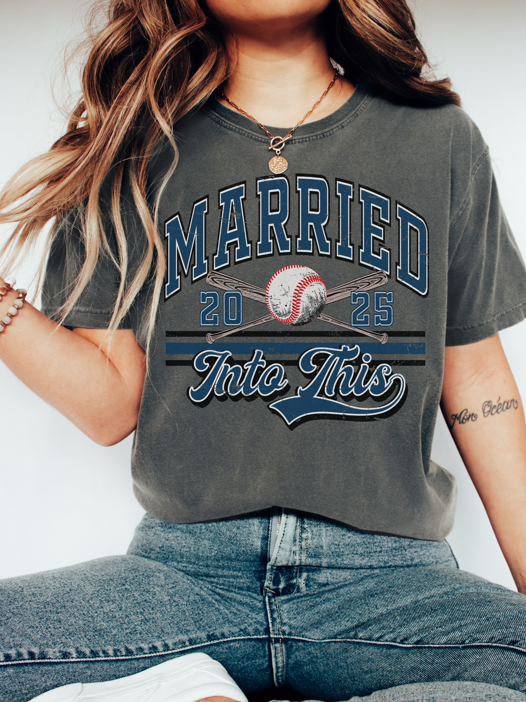 Personalized Retro Comfort Colors Baseball Tee