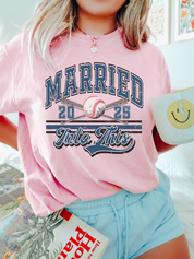 Personalized Retro Comfort Colors Baseball Tee