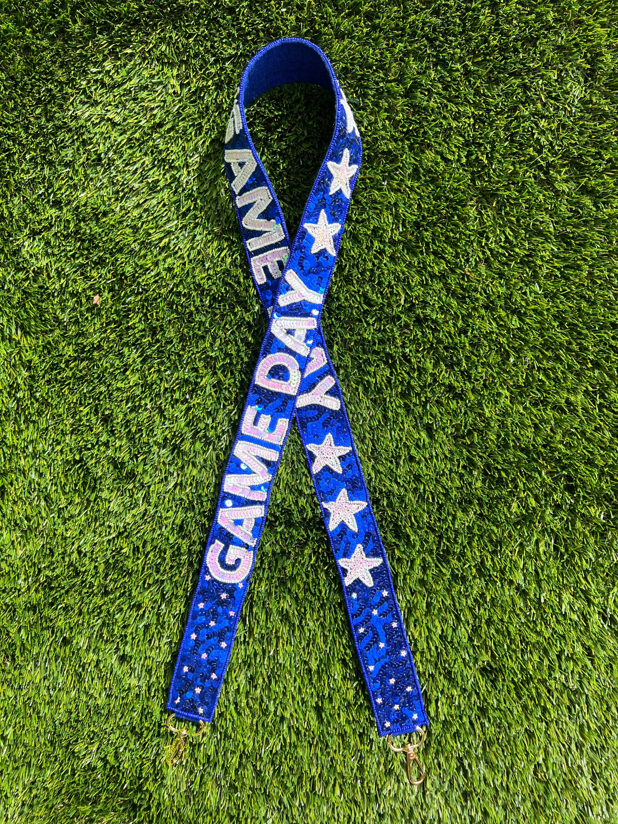 All That Glitters Game Day Crossbody Strap