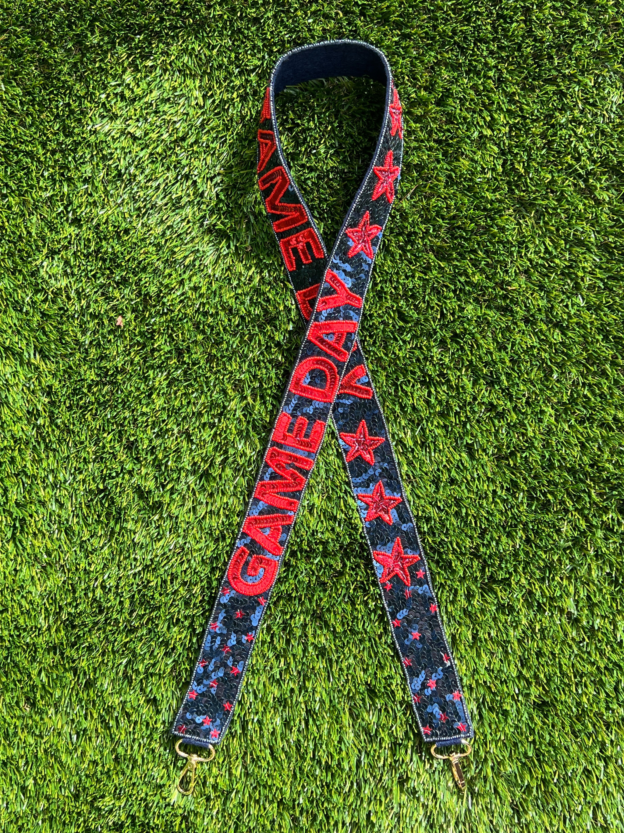 All That Glitters Game Day Crossbody Strap