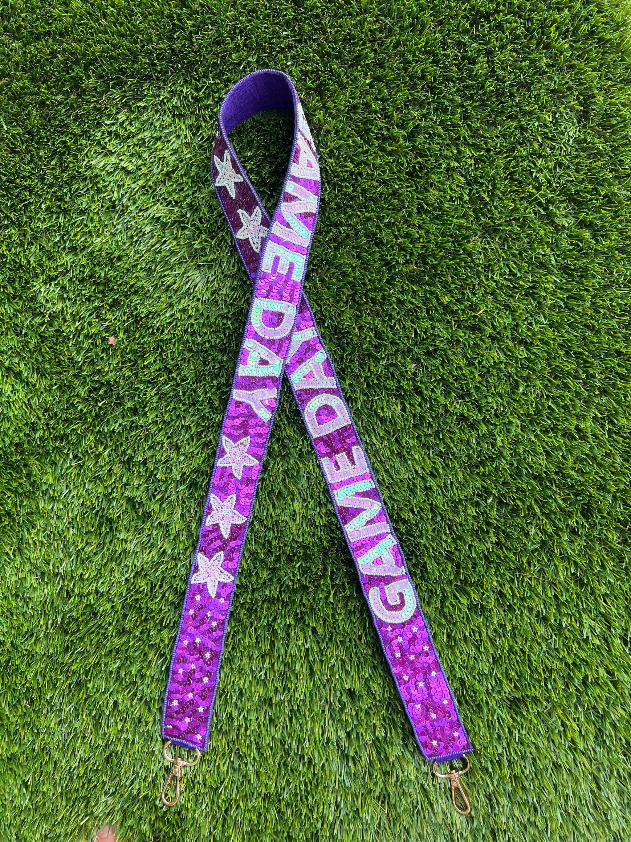 All That Glitters Game Day Crossbody Strap
