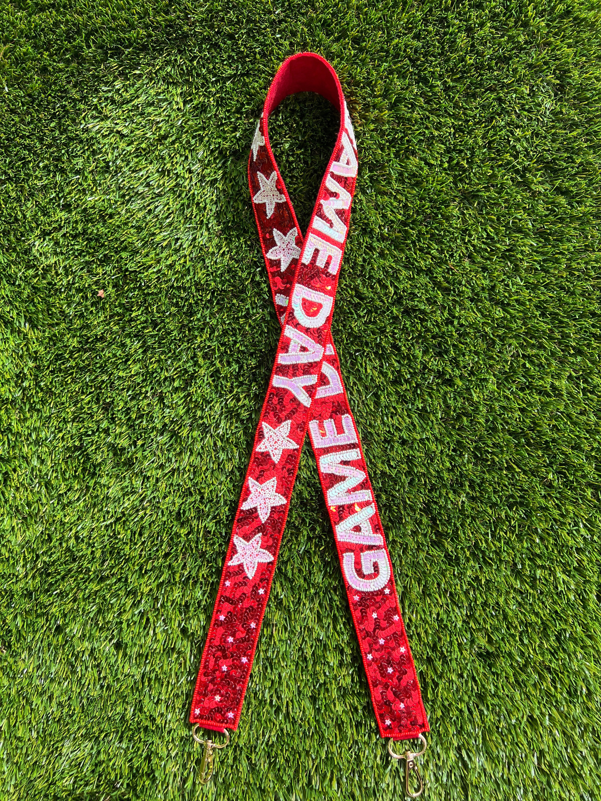 All That Glitters Game Day Crossbody Strap