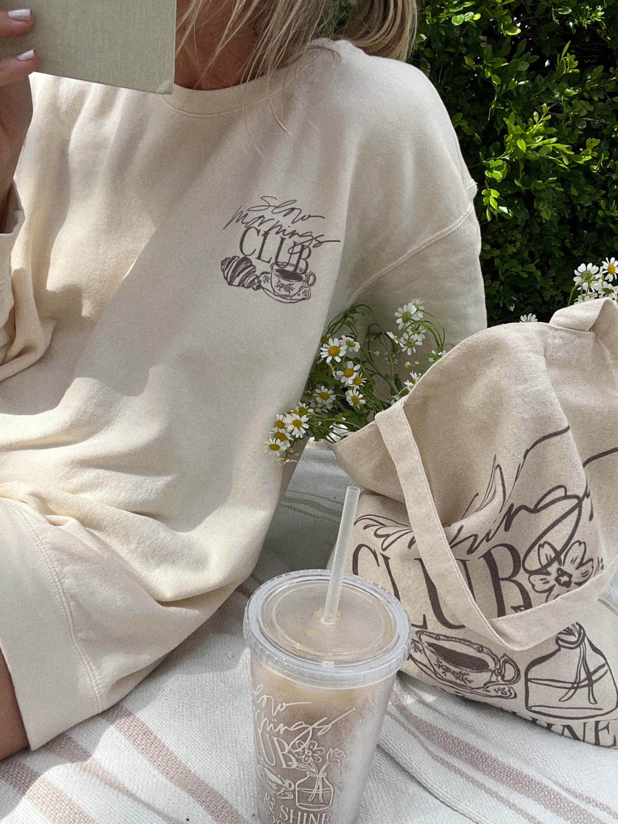 Slow Mornings Crewneck Sweatshirt