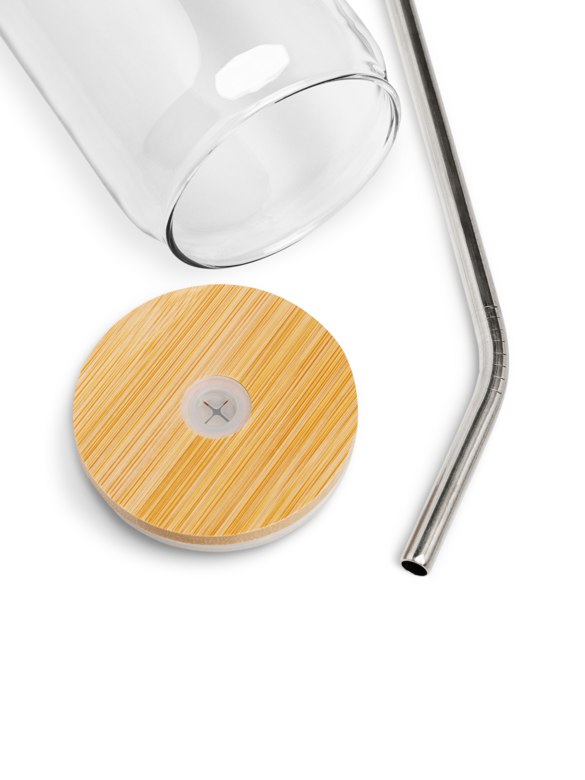 Slow Mornings Can-Shaped Glass