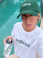 wellbeing Hat in Green
