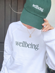wellbeing Hat in Green
