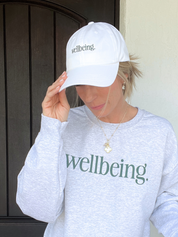 wellbeing Hat in White