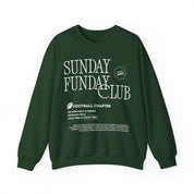 Sunday Funday Sweatshirt with White Print