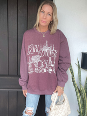 Girl Dinner Crewneck Sweatshirt