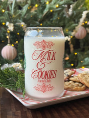 Milk and Cookies Social Club Glass