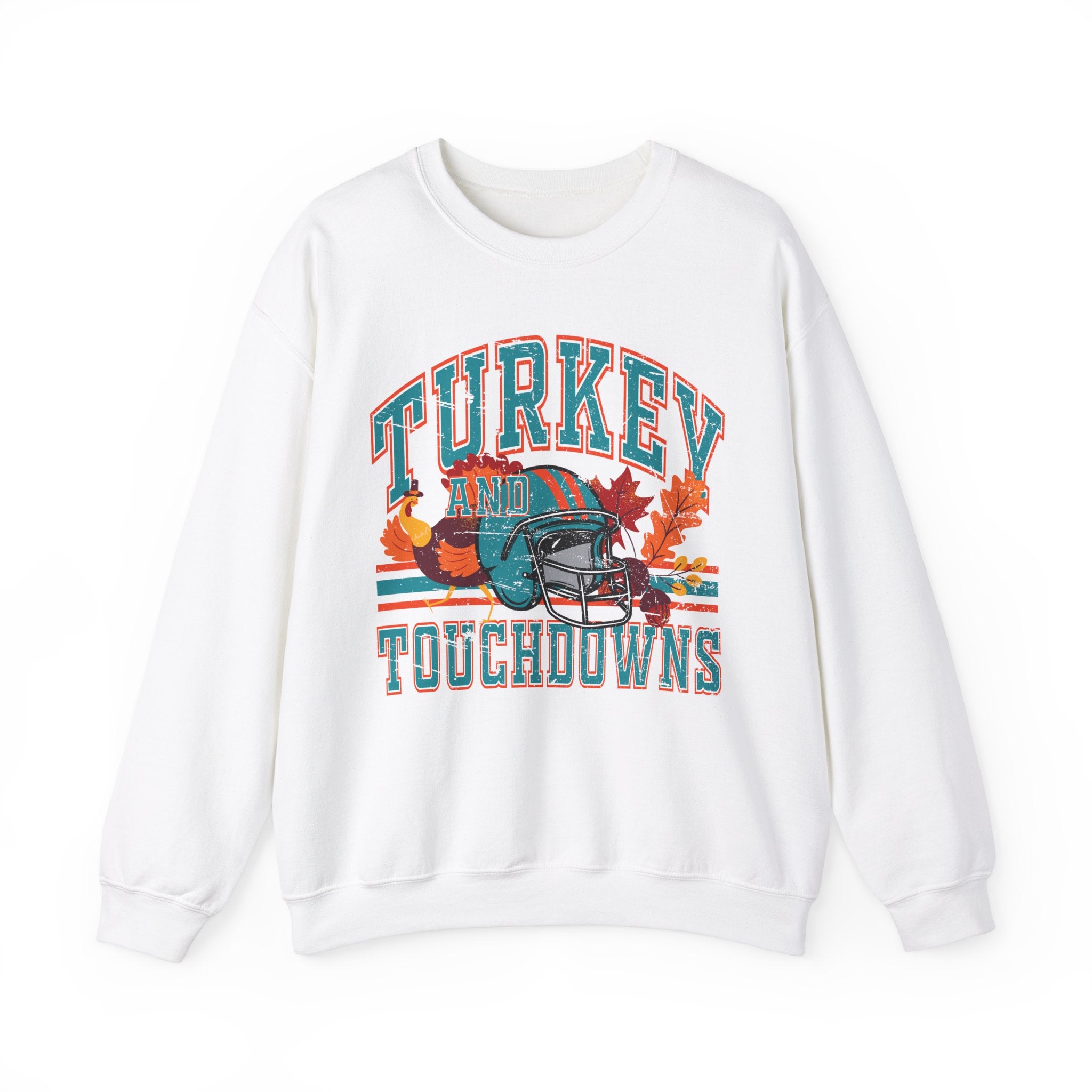 Thanksgiving Football Crewneck Sweatshirt for Miami