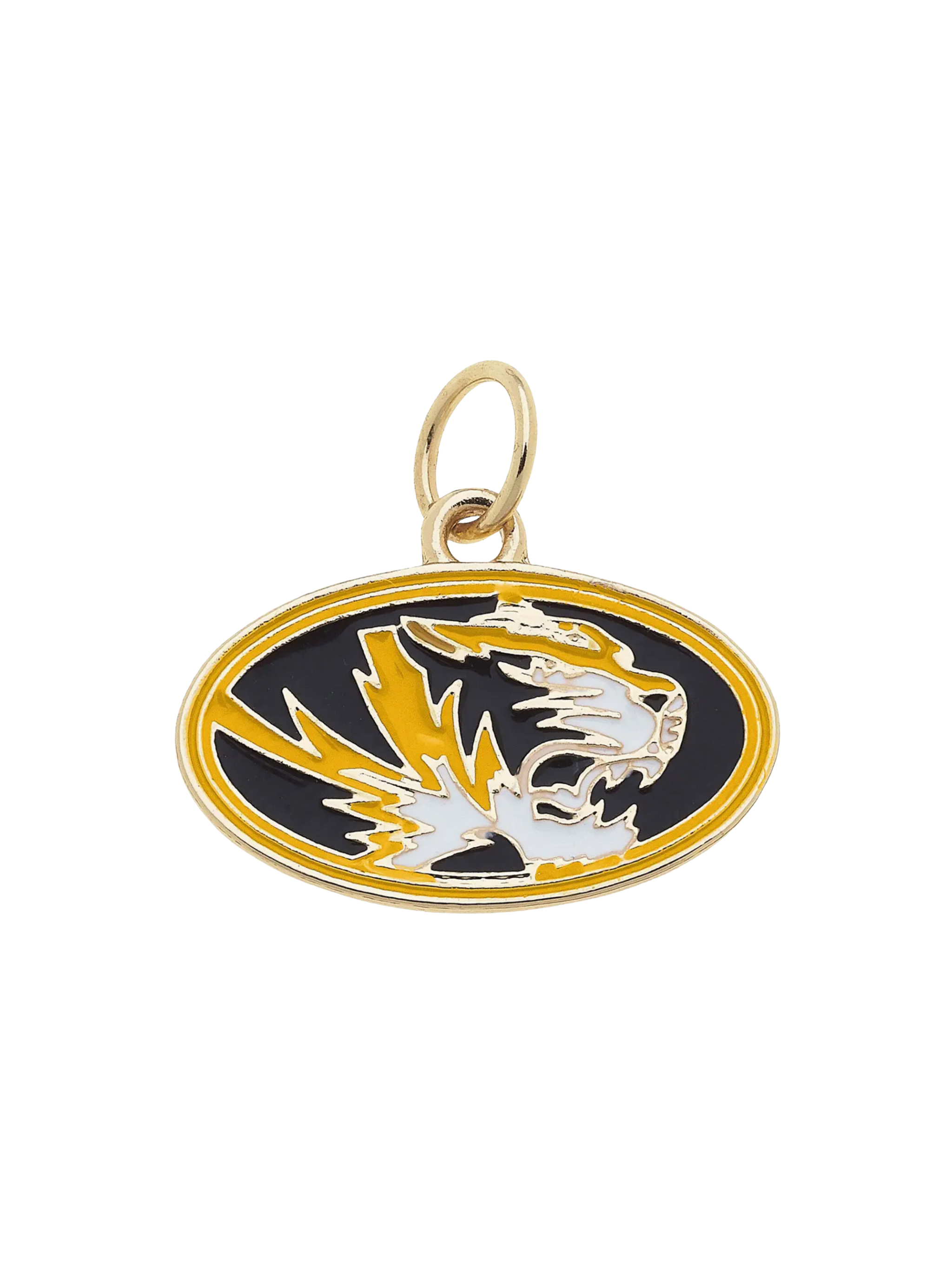 Missouri Tigers Enamel Logo Charm