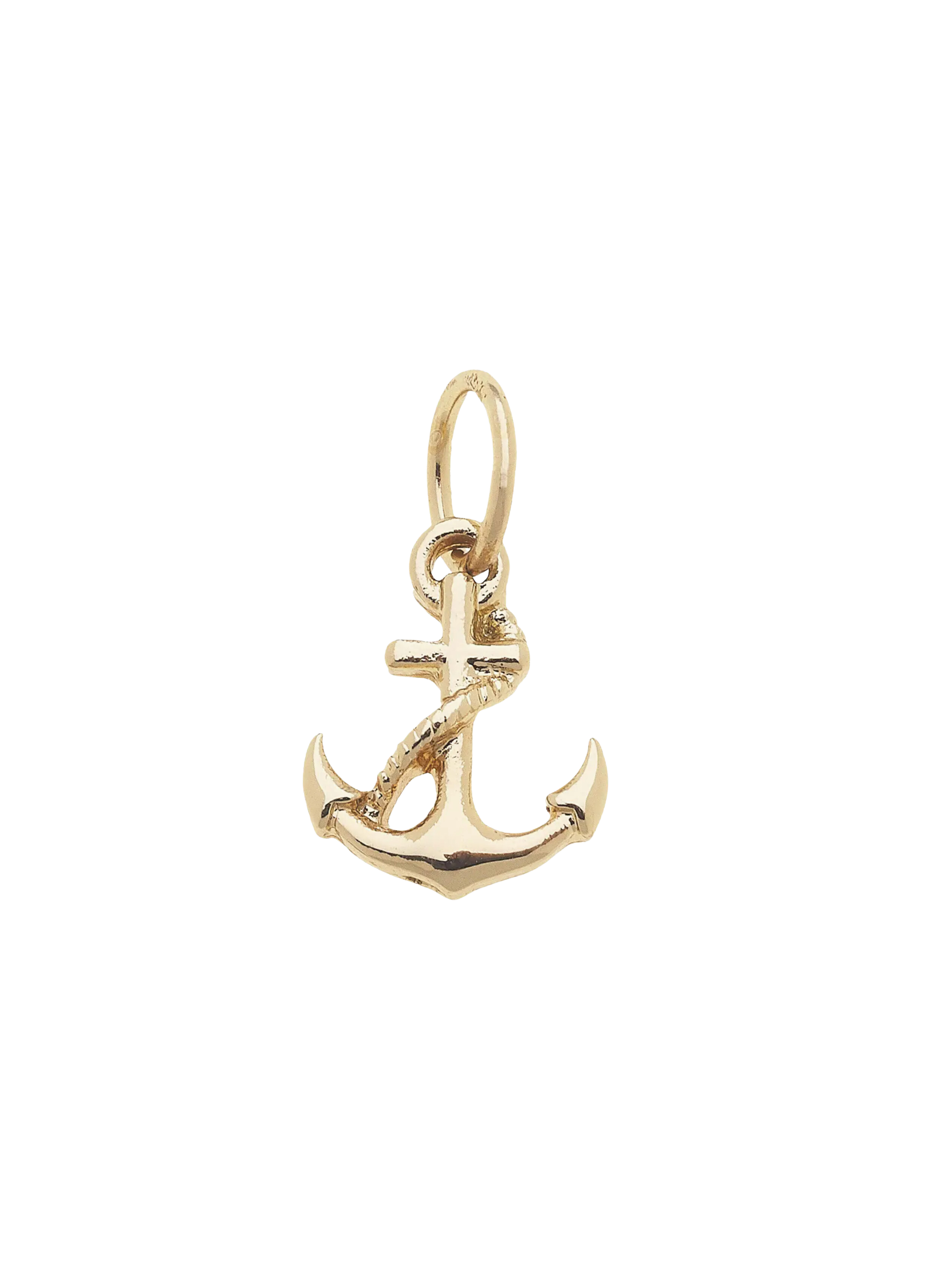 Anchor Charm in Shiny Gold