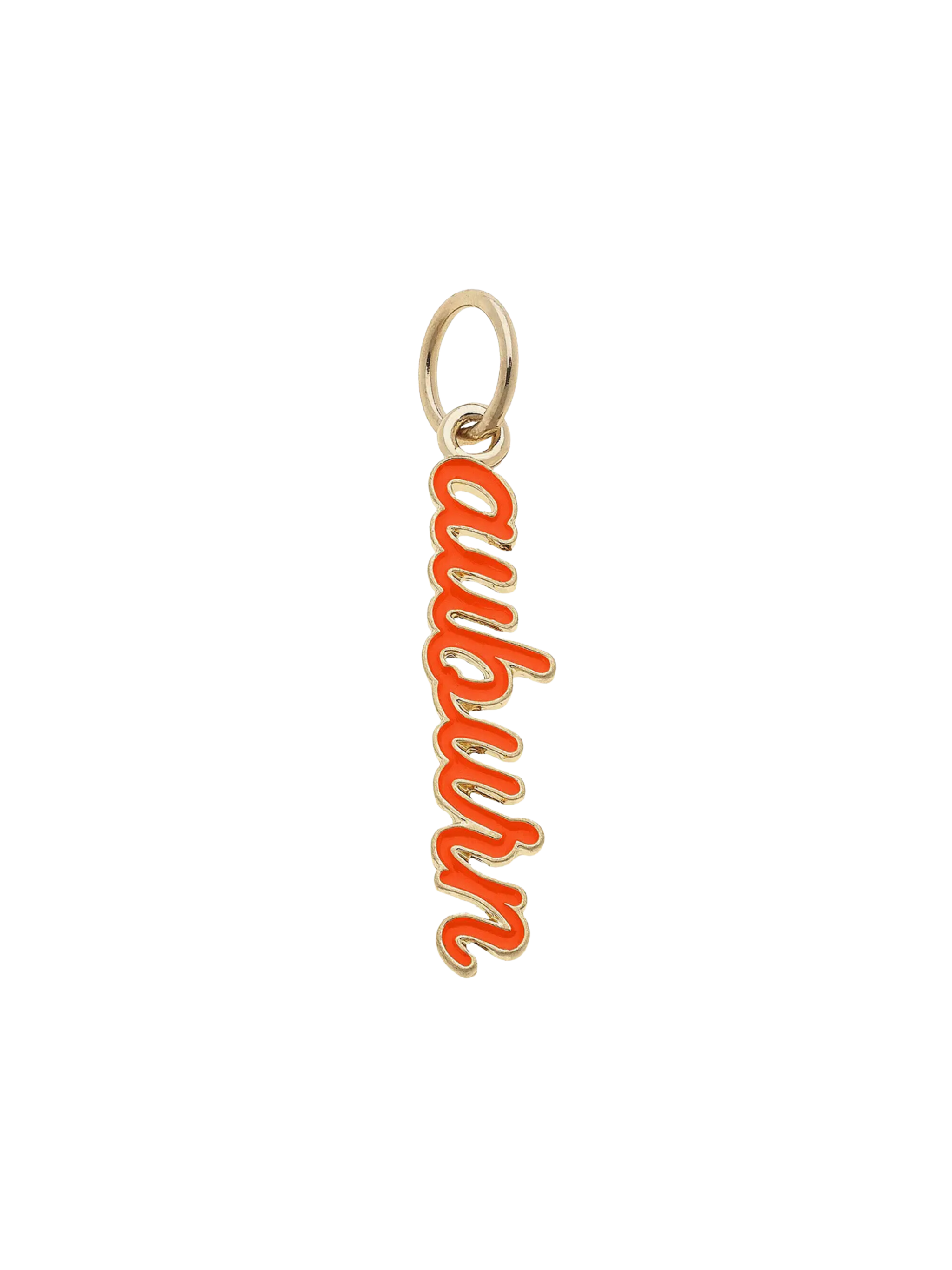 Auburn Tigers Script Charm