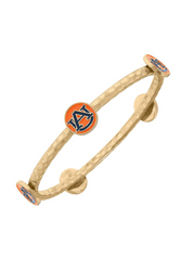 Auburn Tigers Logo Bangle Bracelet