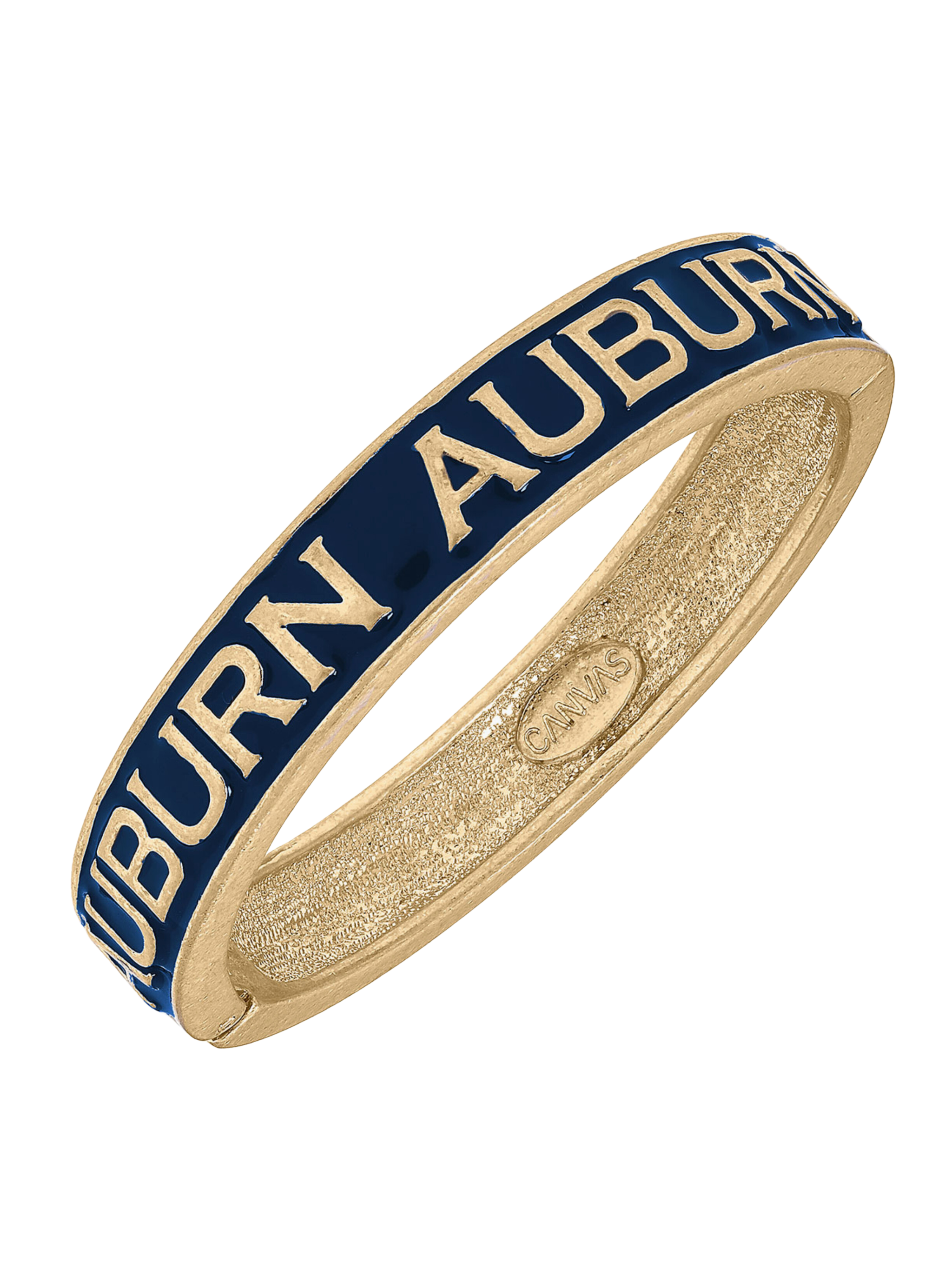 Auburn Tigers Hinge Bangle Bracelet