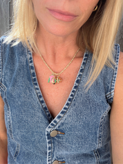 Twisted Rope Chain Charm Necklace Base