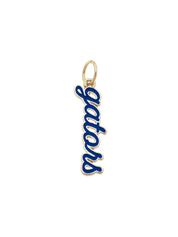 Florida Gators Script Charm