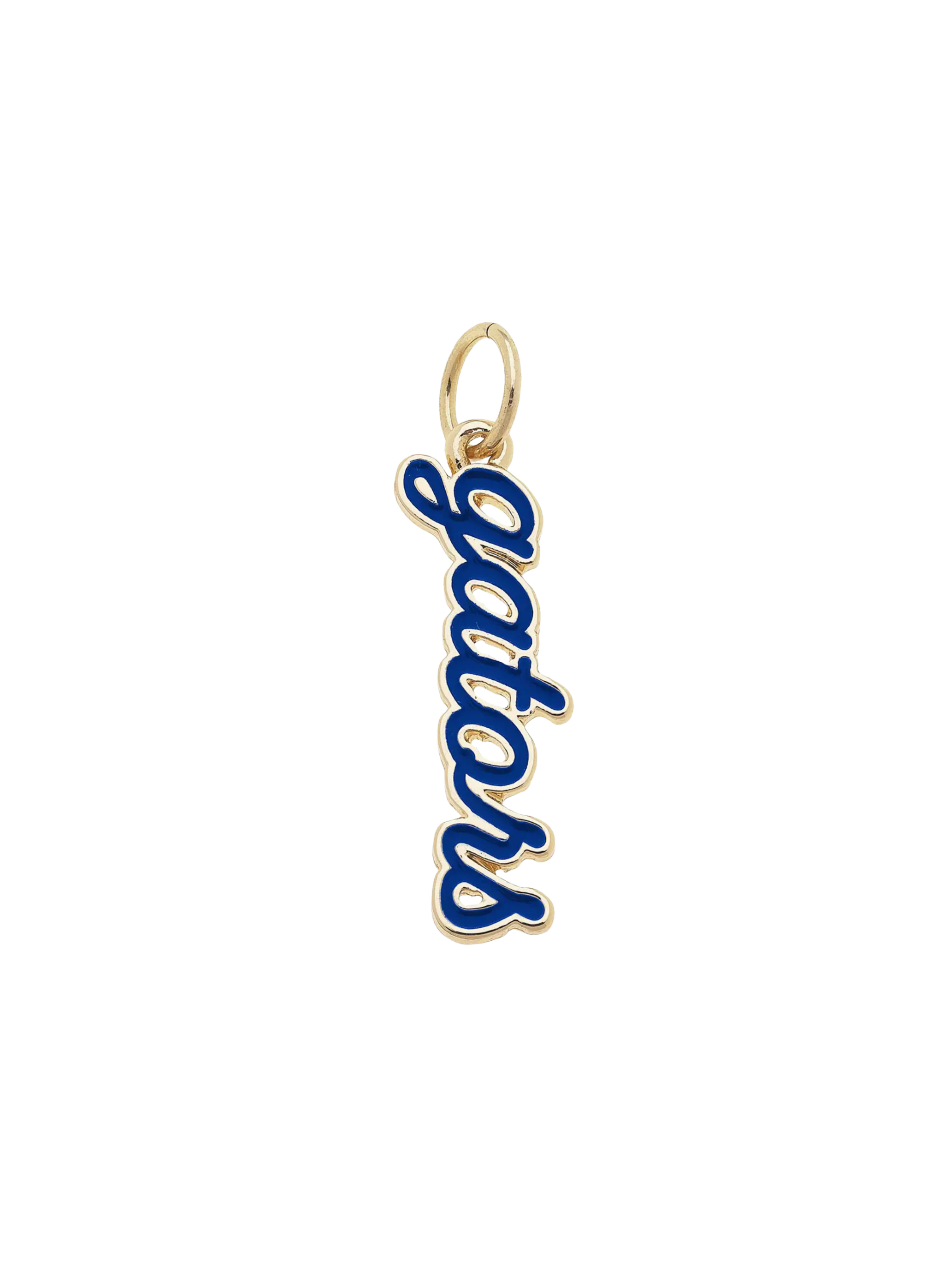 Florida Gators Script Charm