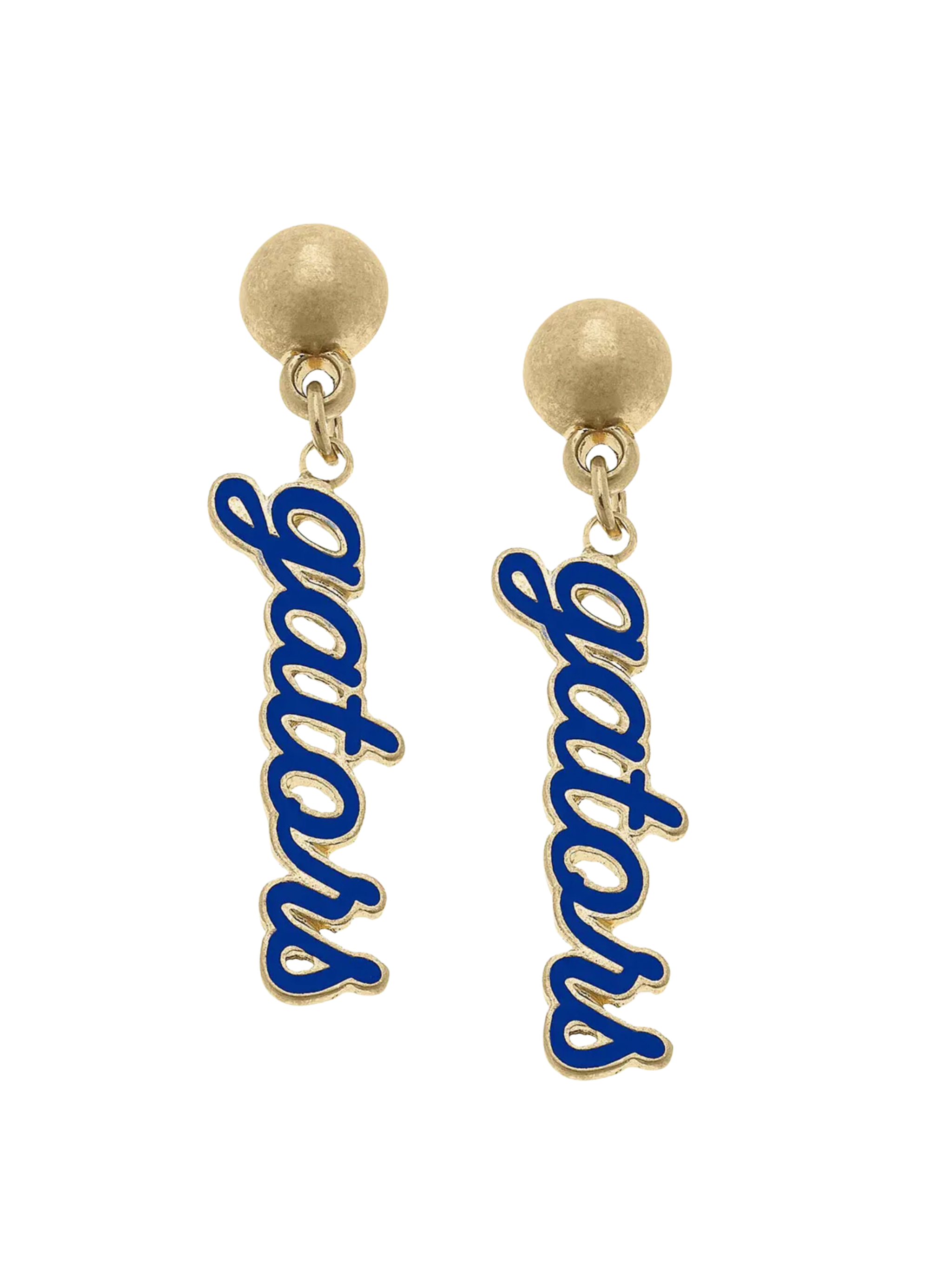 Florida Gators Script Earrings