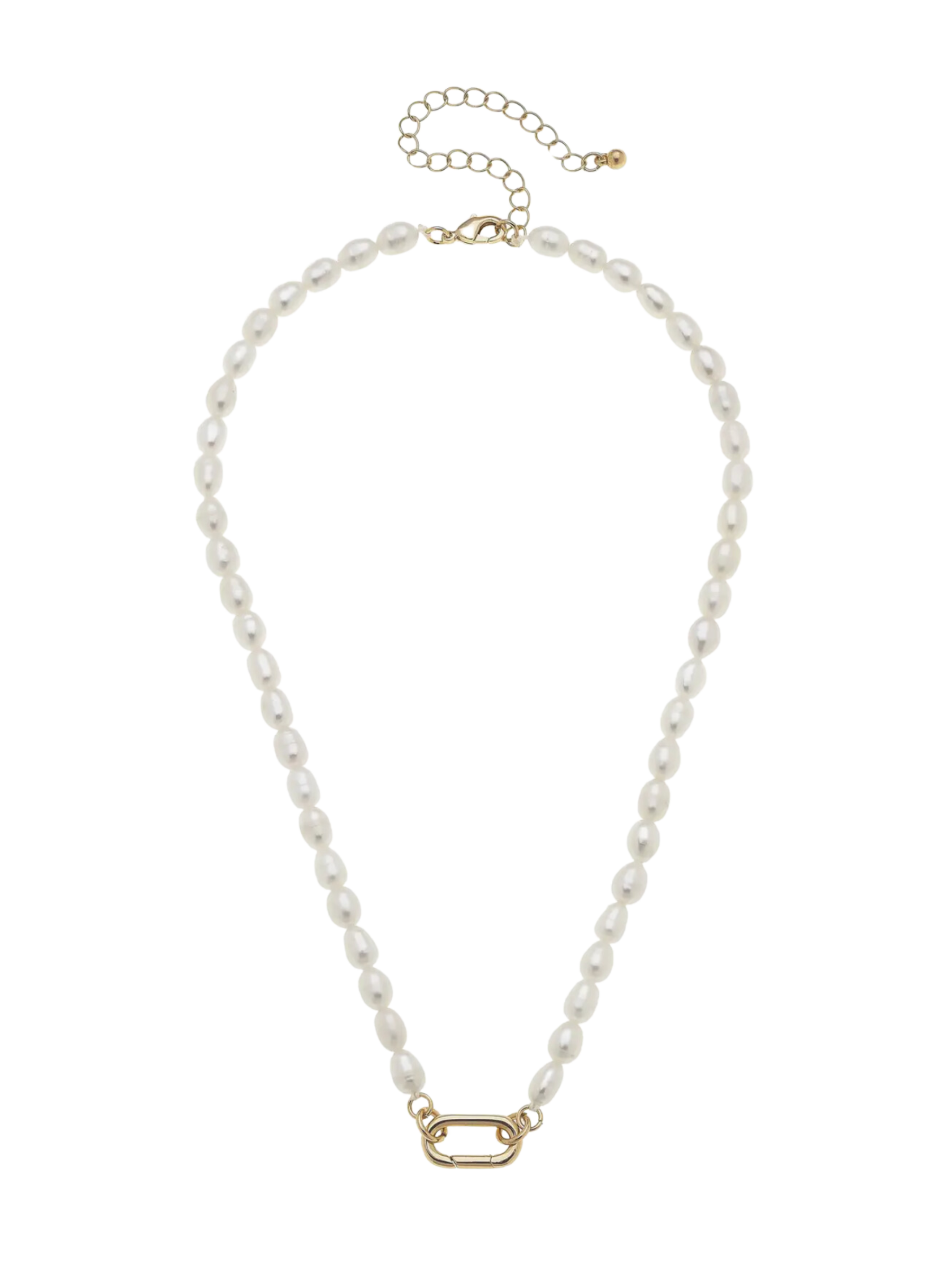 Freshwater pearl Charm Necklace Base