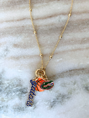 Florida Gators Logo Charm