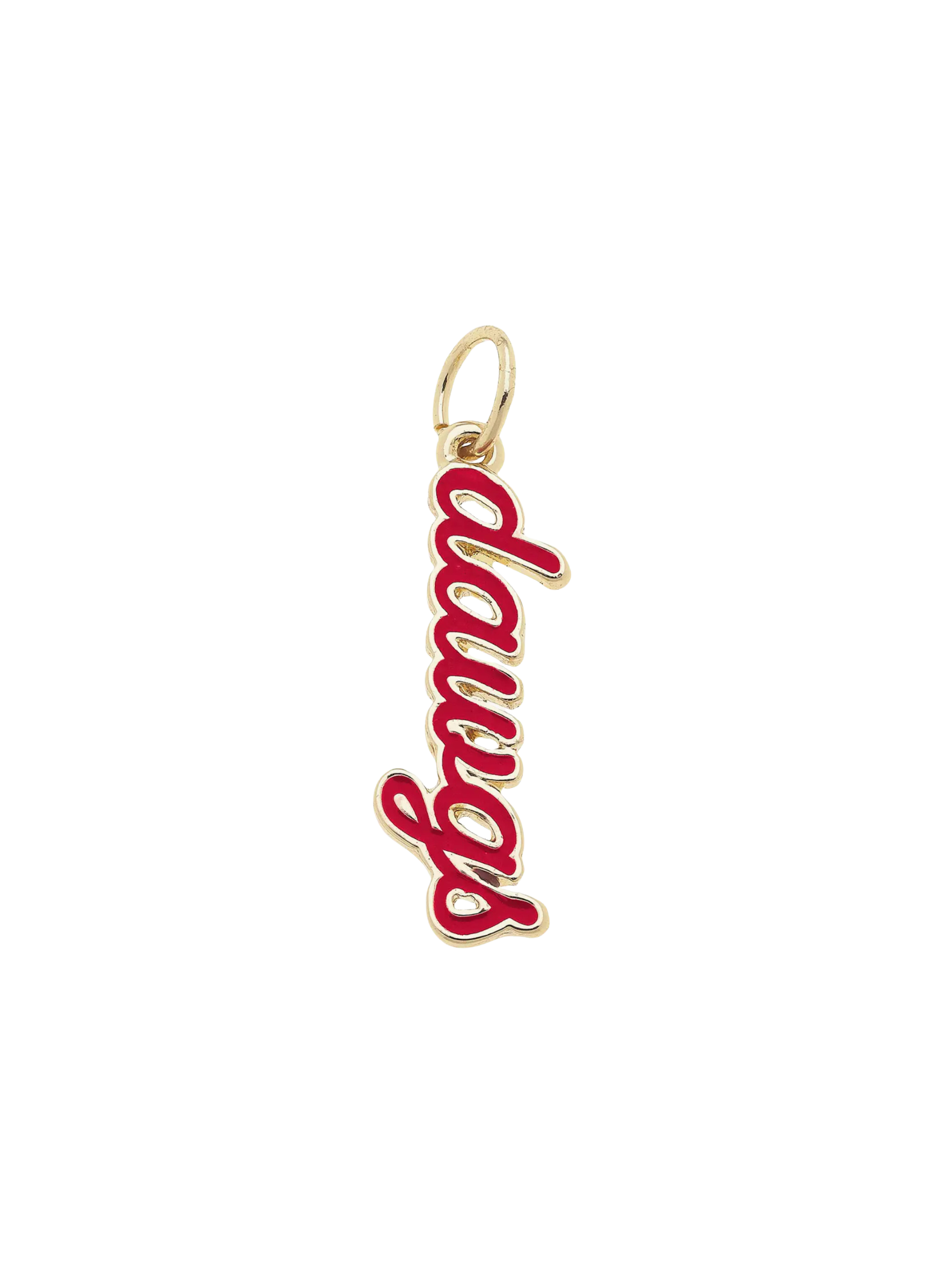 Georgia Bulldogs Script Charm