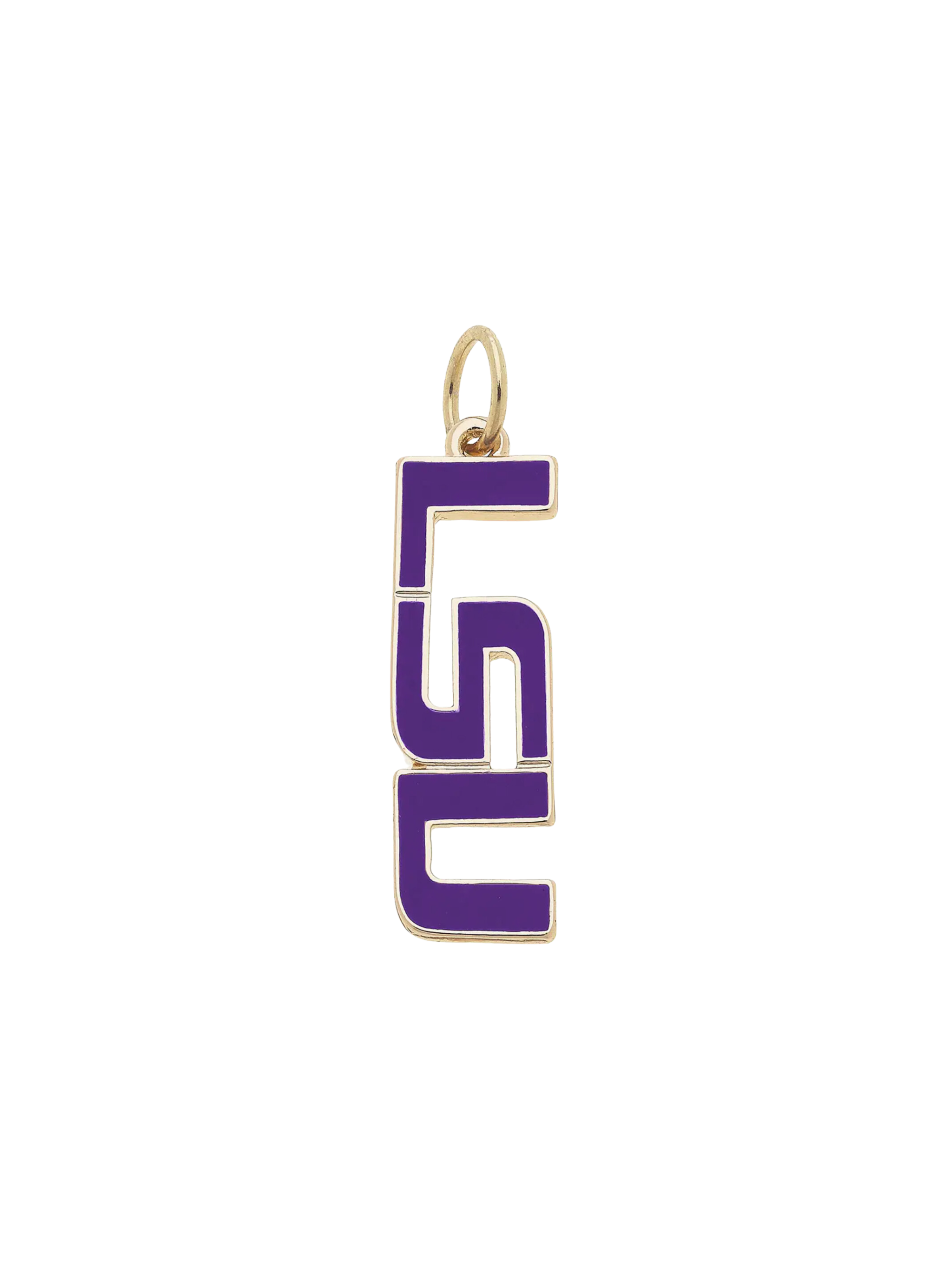 LSU Tigers Logo Charm