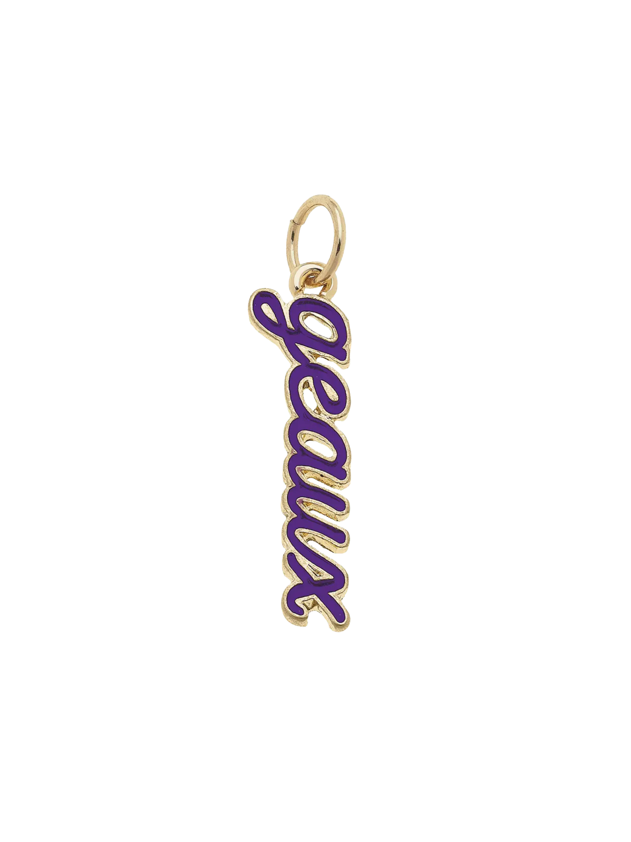 LSU Tigers Script Charm