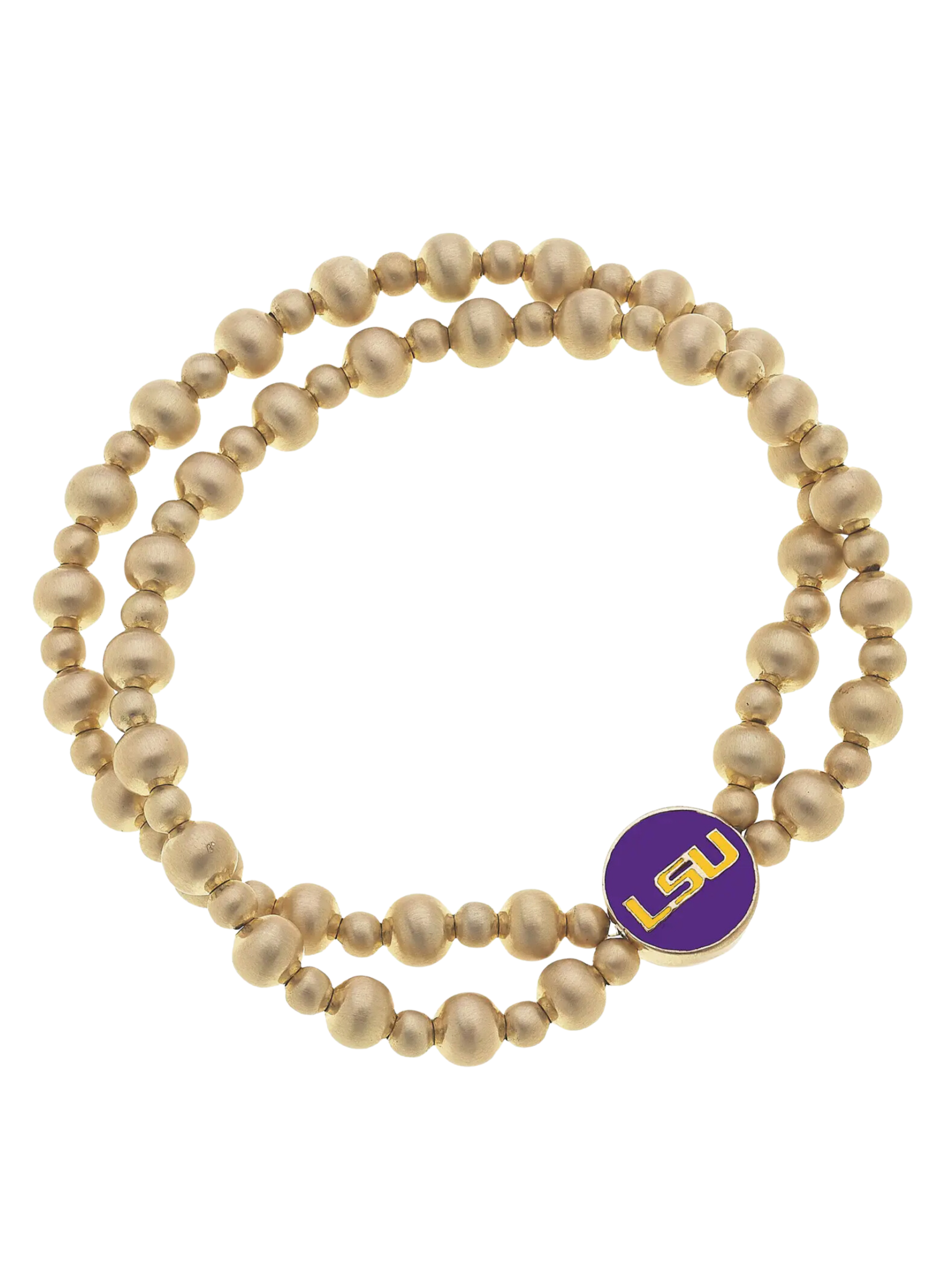 LSU Tigers  Stretch Bracelet