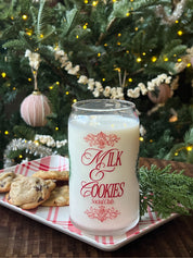 Milk and Cookies Social Club Glass