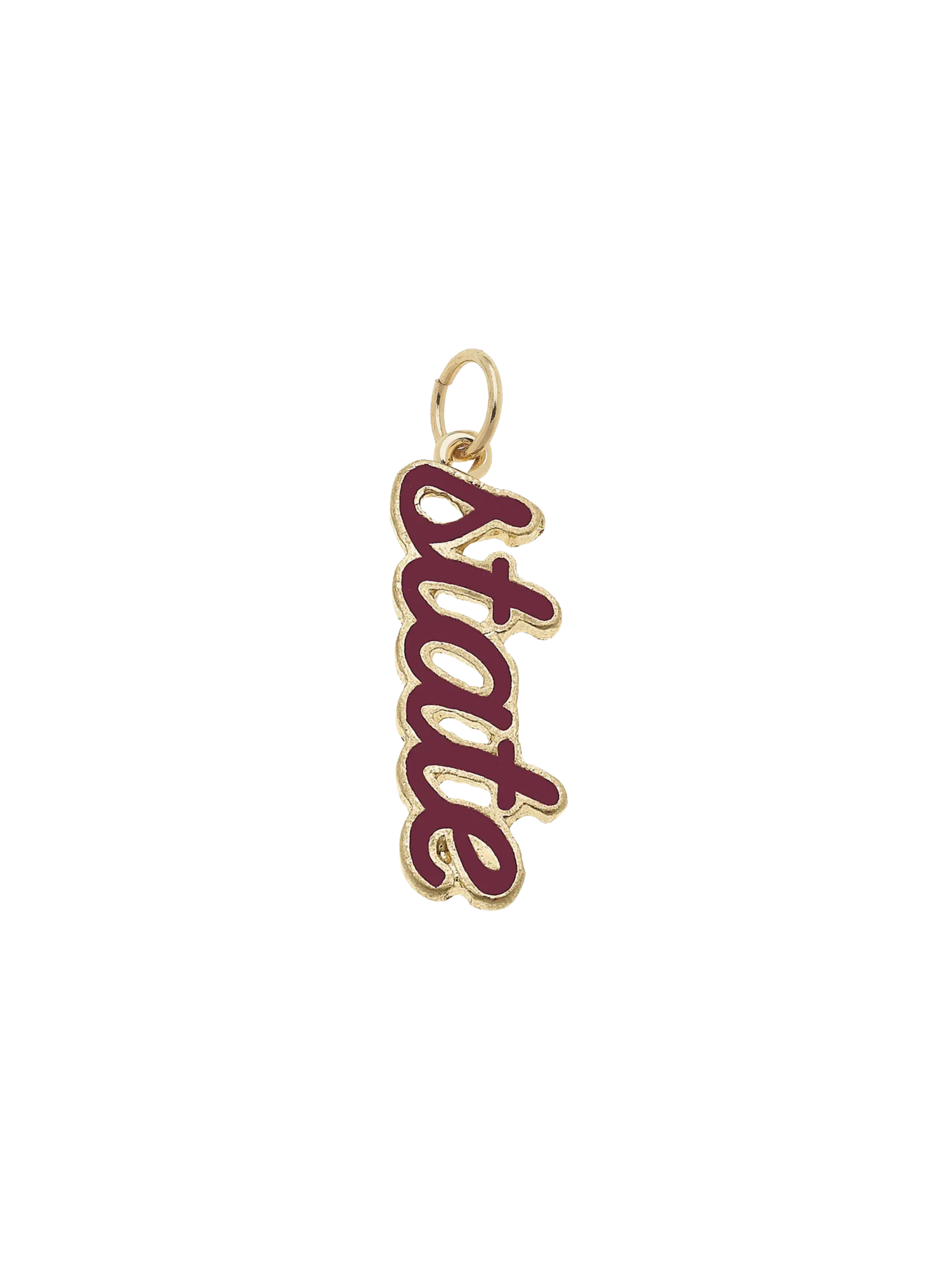 Mississippi State Bulldogs Script Charm