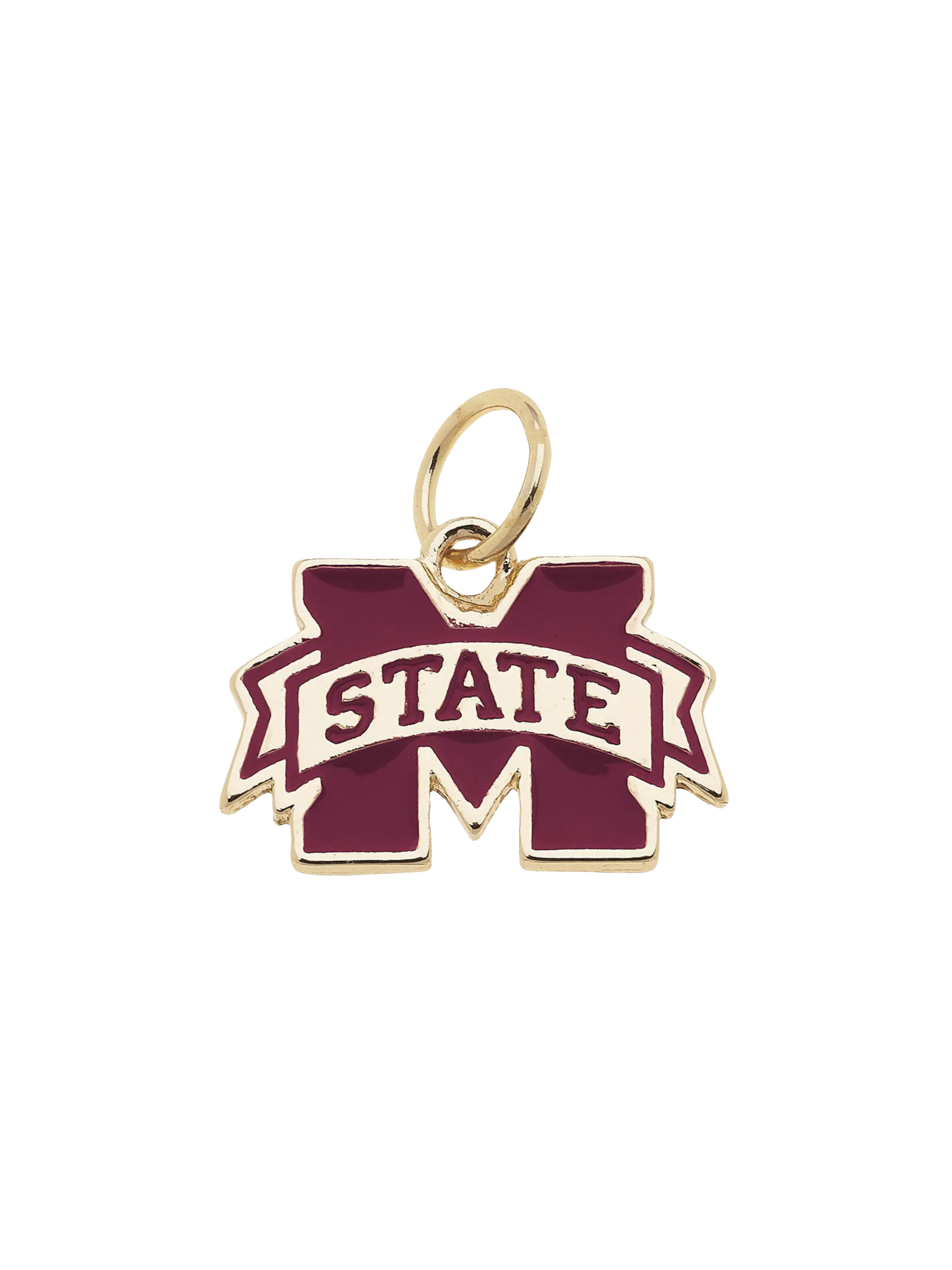 Mississippi State Bulldogs Logo Charm