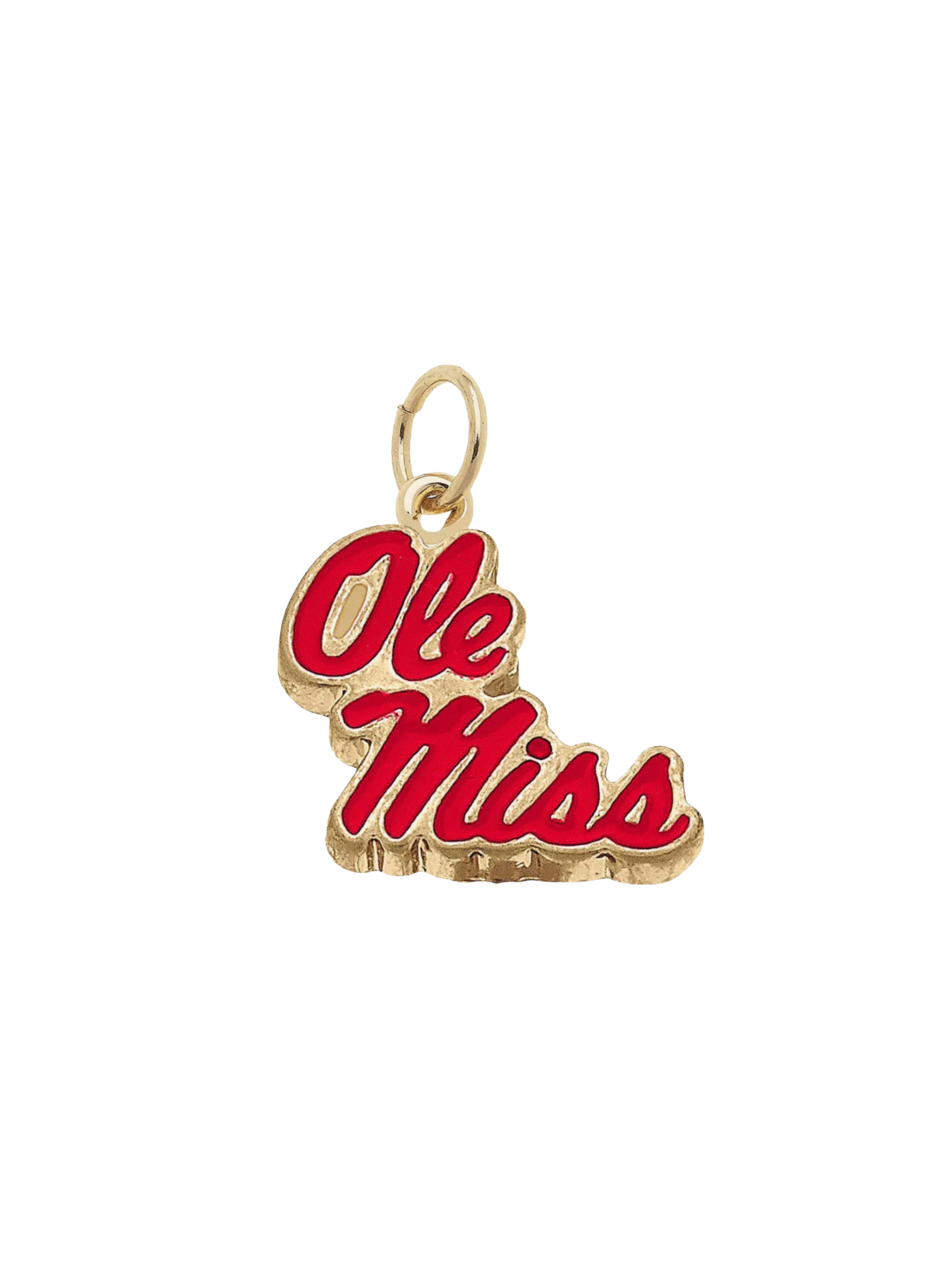 Ole Miss Rebels Logo Charm