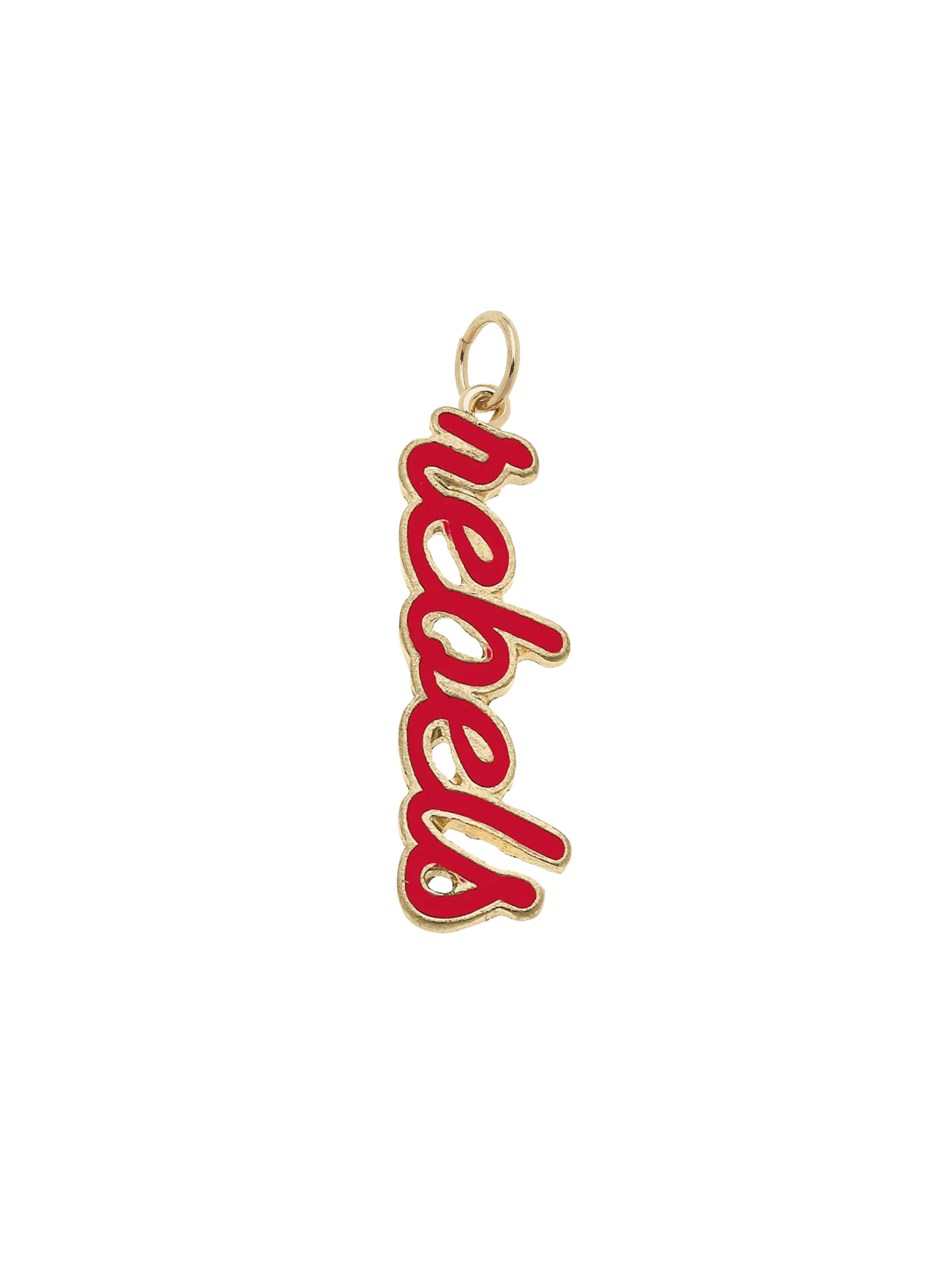 Ole Miss Rebels Script Charm