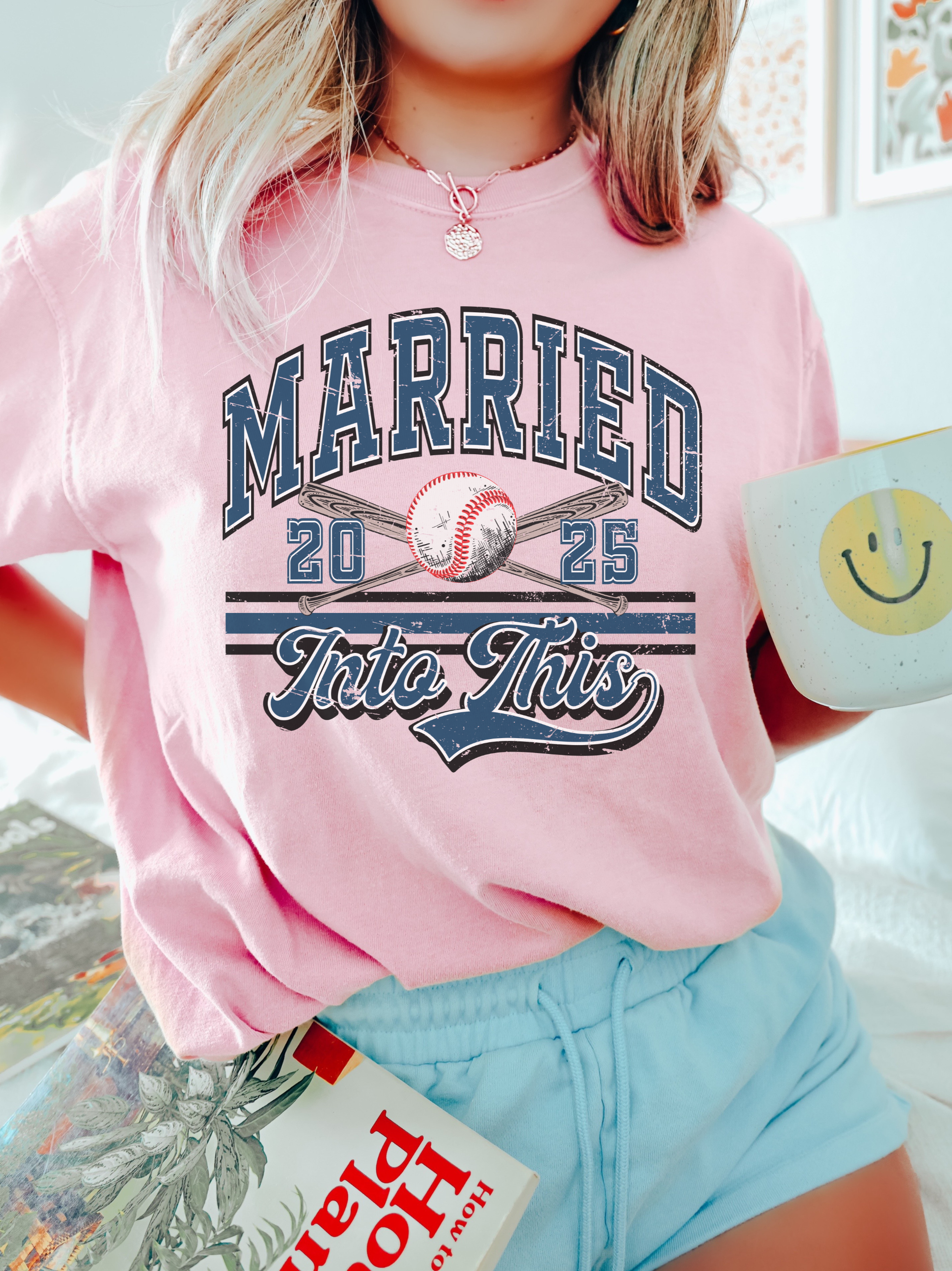 Personalized Retro Comfort Colors Baseball Tee