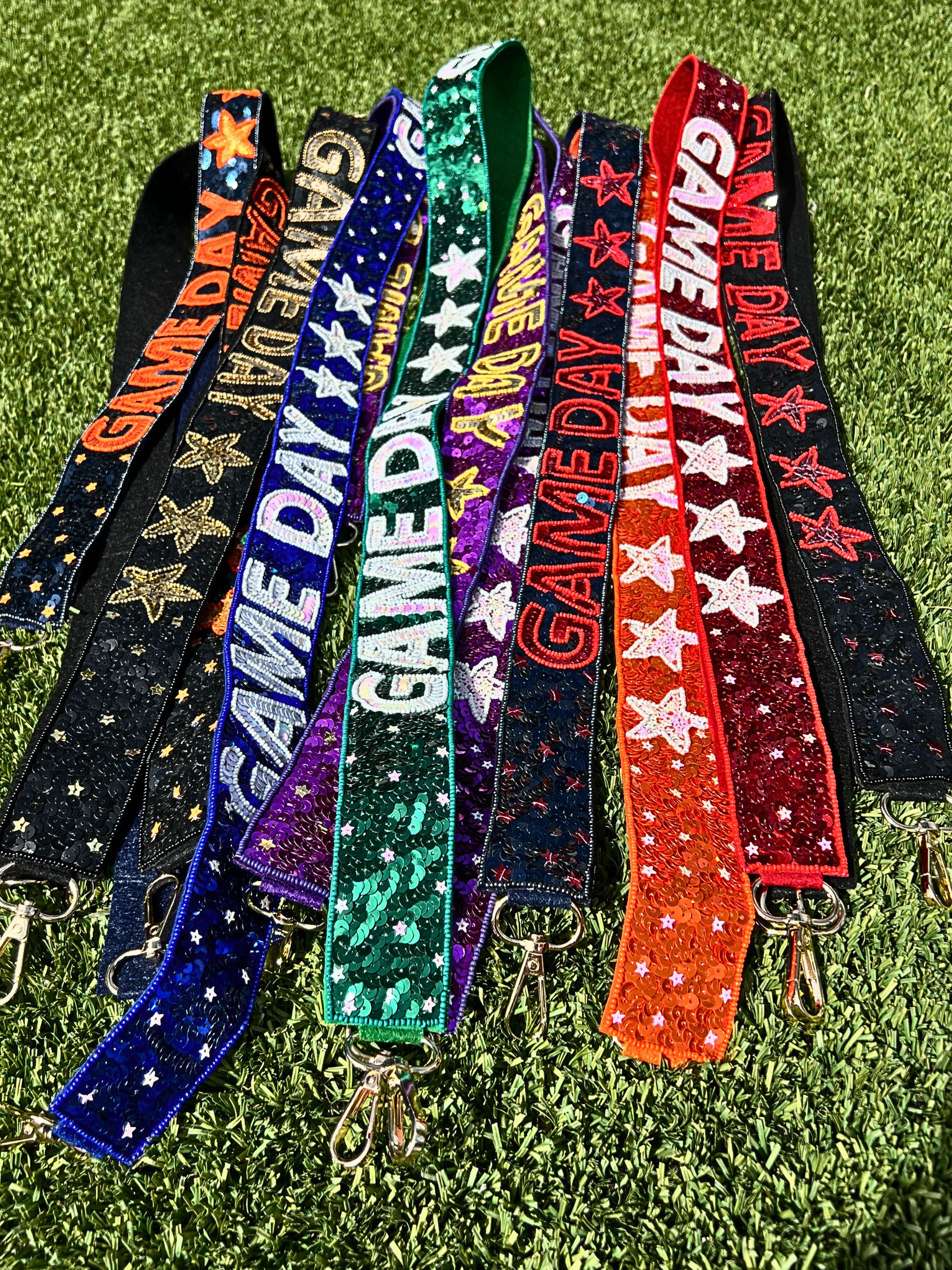 All That Glitters Game Day Crossbody Strap