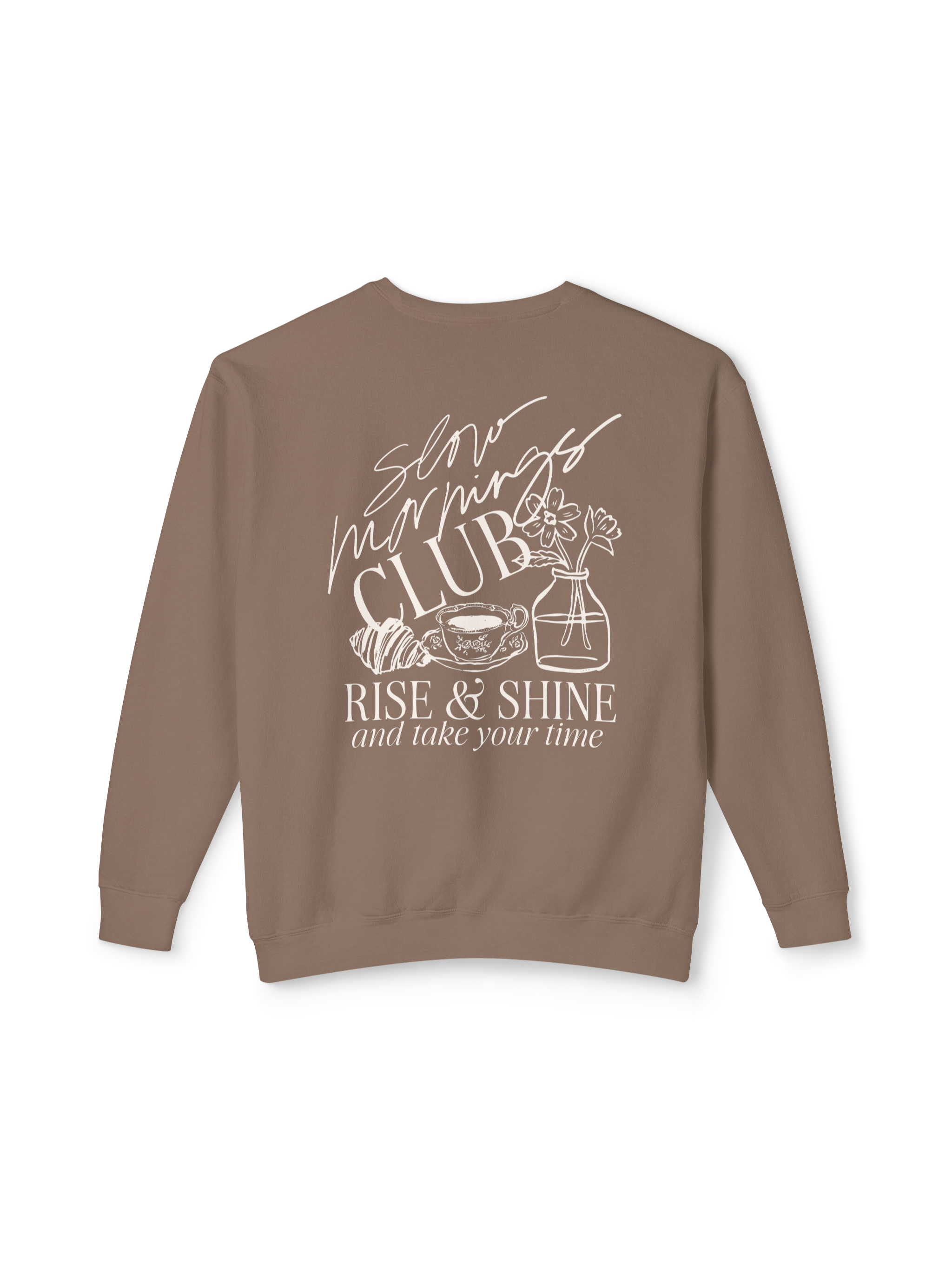 Slow Mornings Crewneck Sweatshirt
