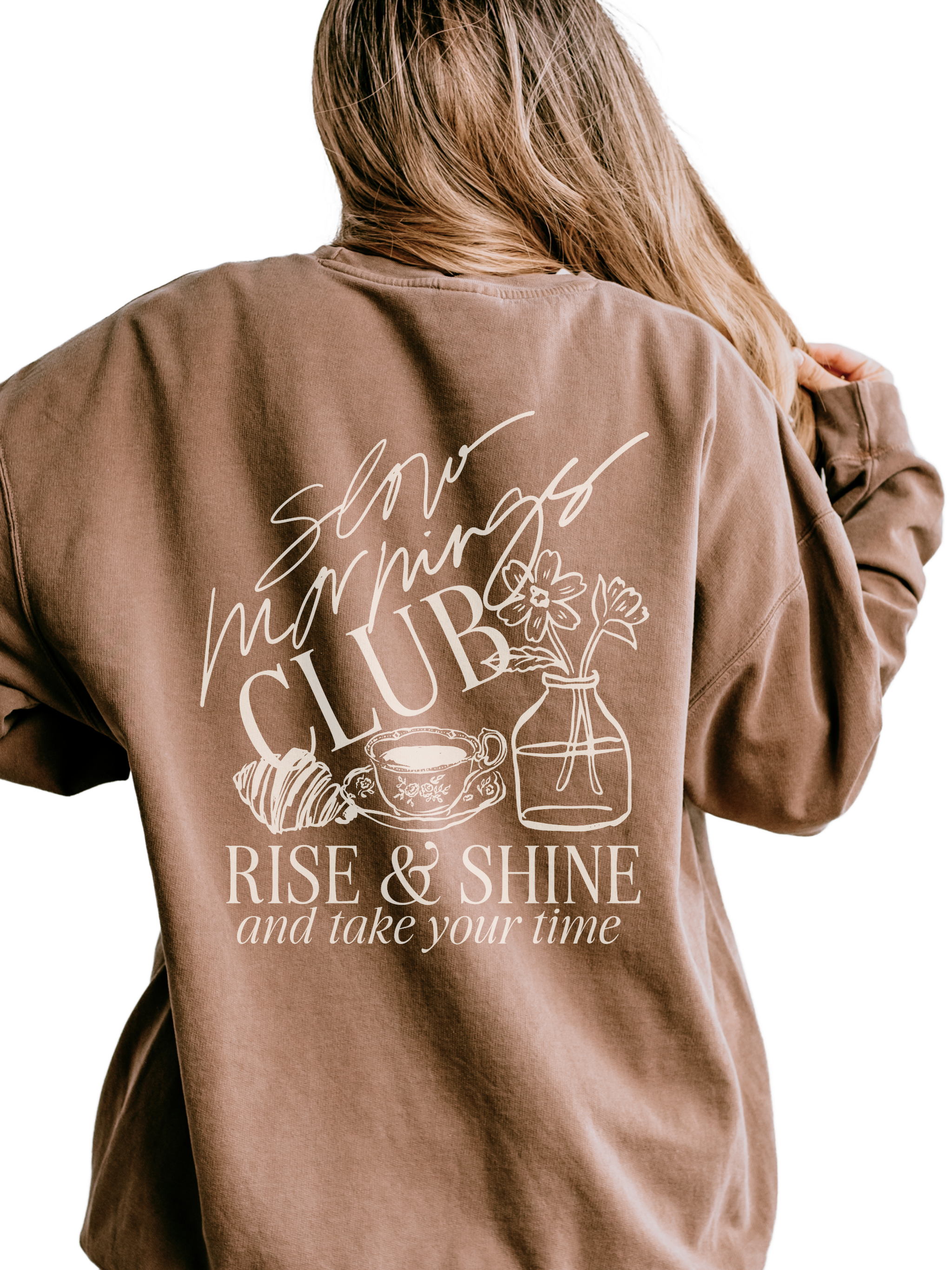 Slow Mornings Crewneck Sweatshirt