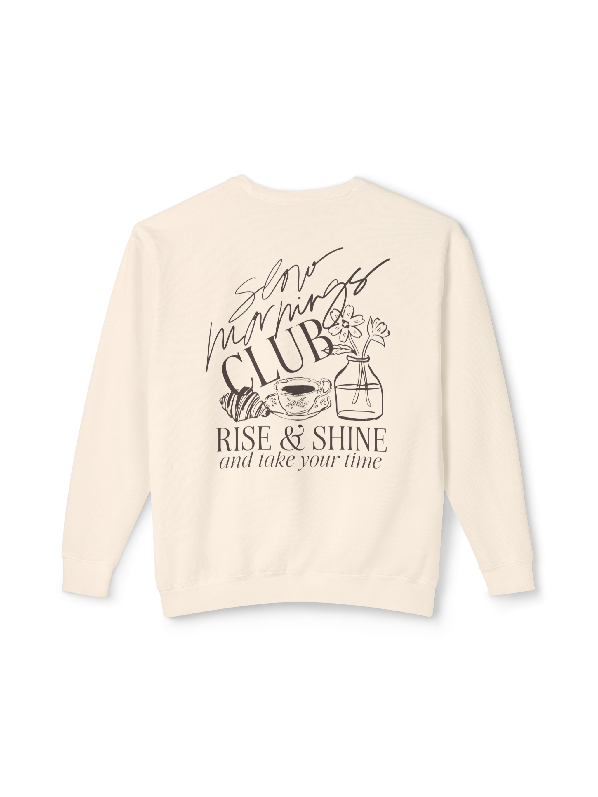Slow Mornings Crewneck Sweatshirt