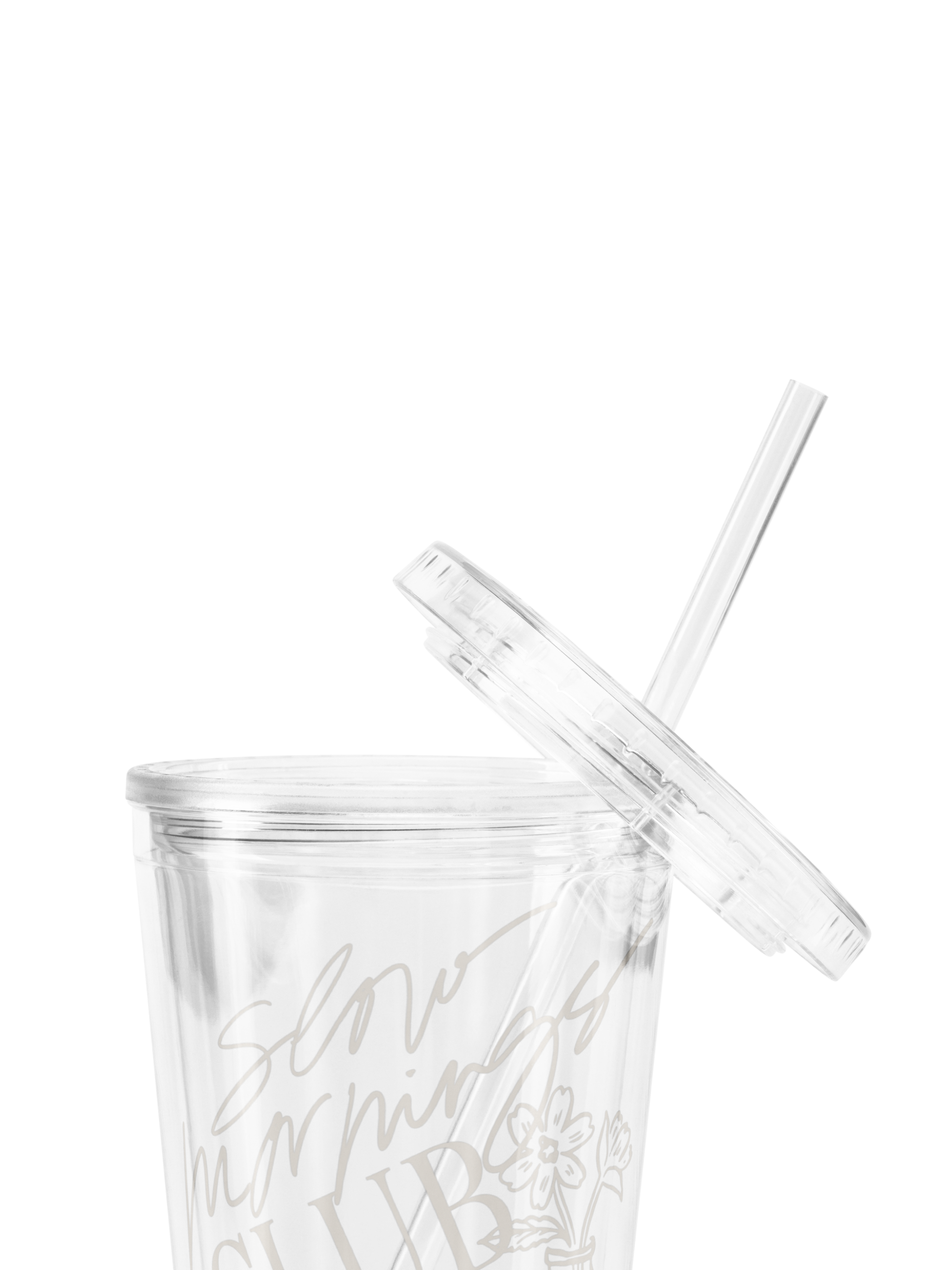 Slow Mornings Tumbler