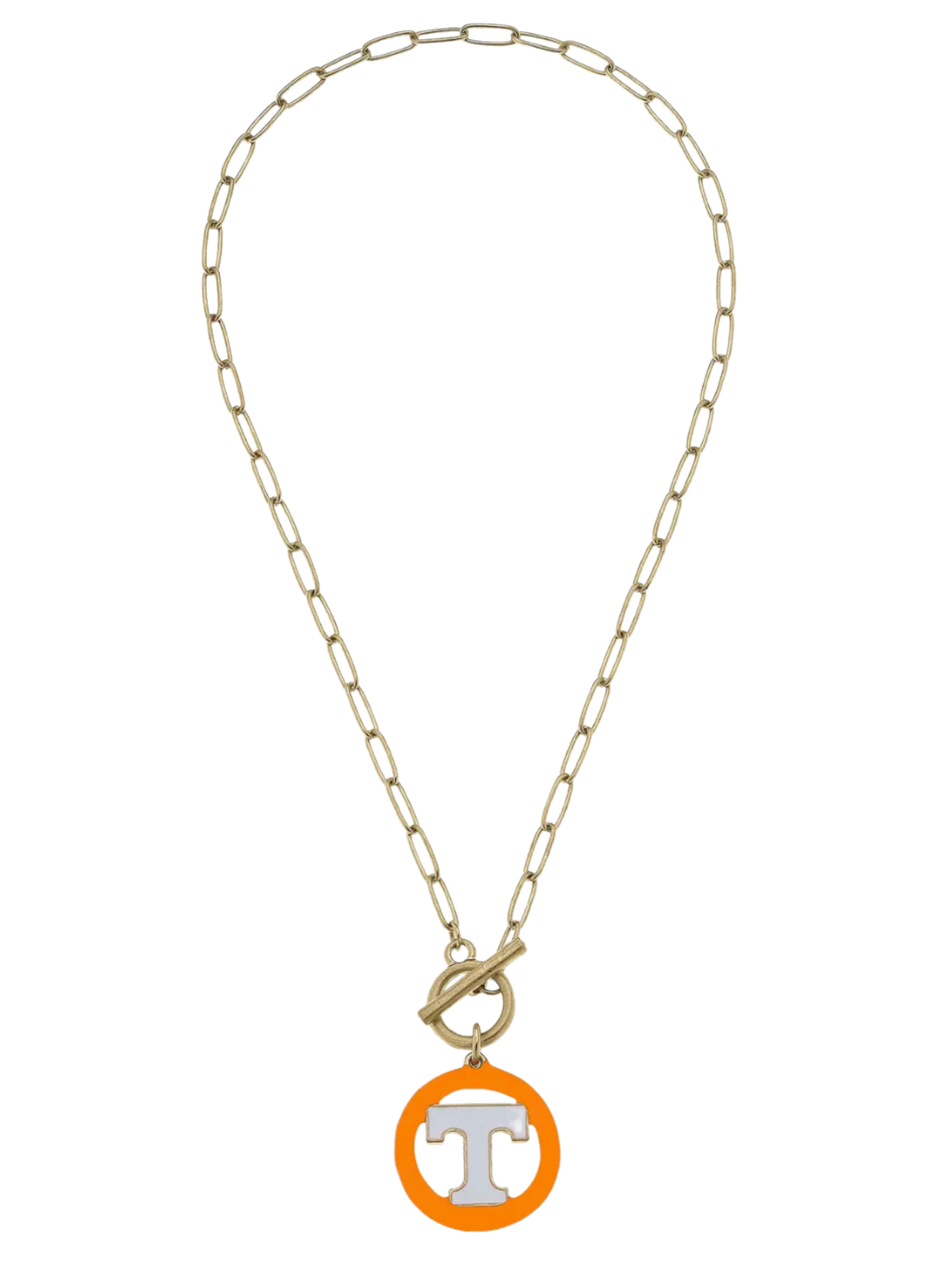 Tennessee Volunteers Logo T-bar Necklace