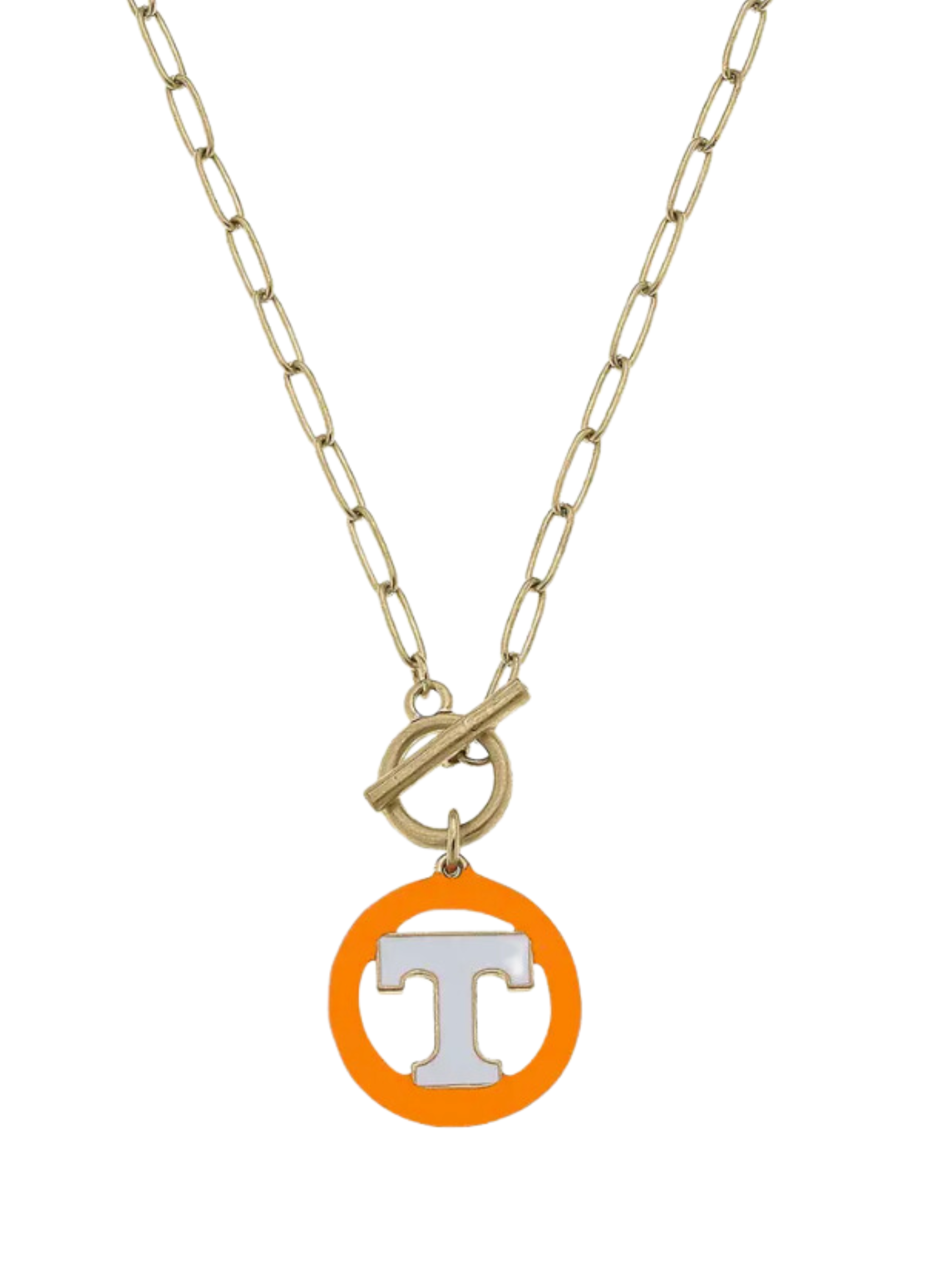 Tennessee Volunteers Logo T-bar Necklace